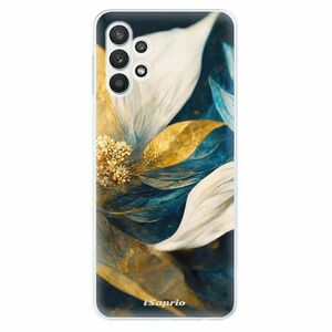 Odolné silikonové pouzdro iSaprio - Gold Petals - Samsung Galaxy A32 5G obraz