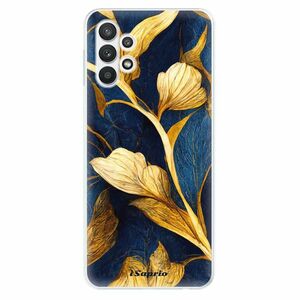 Odolné silikonové pouzdro iSaprio - Gold Leaves - Samsung Galaxy A32 5G obraz