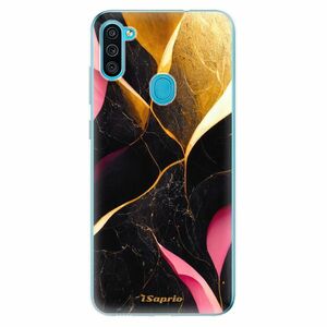 Odolné silikonové pouzdro iSaprio - Gold Pink Marble - Samsung Galaxy M11 obraz