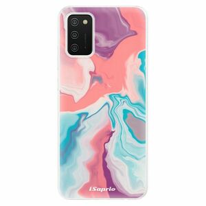 Odolné silikonové pouzdro iSaprio - New Liquid - Samsung Galaxy A02s obraz