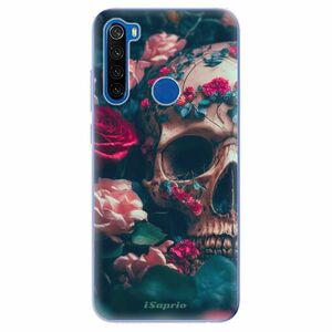 Odolné silikonové pouzdro iSaprio - Skull in Roses - Xiaomi Redmi Note 8T obraz