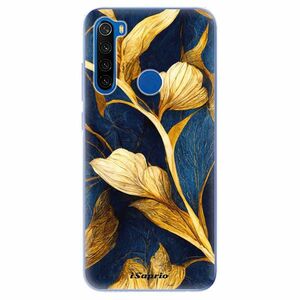 Odolné silikonové pouzdro iSaprio - Gold Leaves - Xiaomi Redmi Note 8T obraz