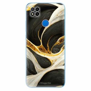 Odolné silikonové pouzdro iSaprio - Black and Gold - Xiaomi Redmi 9C obraz