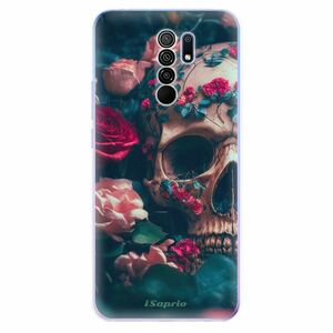 Odolné silikonové pouzdro iSaprio - Skull in Roses - Xiaomi Redmi 9 obraz