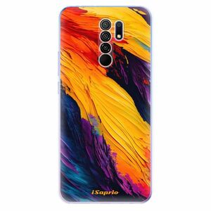 Odolné silikonové pouzdro iSaprio - Orange Paint - Xiaomi Redmi 9 obraz