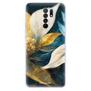 Odolné silikonové pouzdro iSaprio - Gold Petals - Xiaomi Redmi 9 obraz