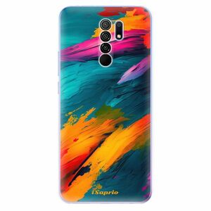 Odolné silikonové pouzdro iSaprio - Blue Paint - Xiaomi Redmi 9 obraz