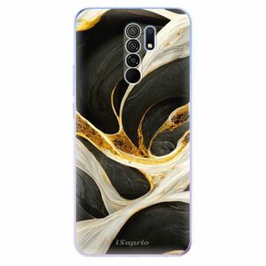 Odolné silikonové pouzdro iSaprio - Black and Gold - Xiaomi Redmi 9 obraz