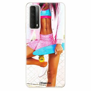 Odolné silikonové pouzdro iSaprio - Skate girl 01 - Huawei P Smart 2021 obraz