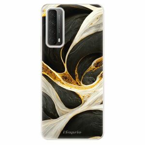 Odolné silikonové pouzdro iSaprio - Black and Gold - Huawei P Smart 2021 obraz