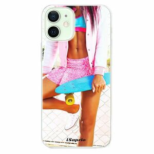 Odolné silikonové pouzdro iSaprio - Skate girl 01 - iPhone 12 mini obraz