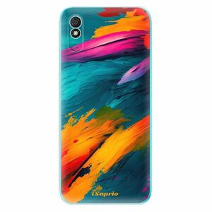 Odolné silikonové pouzdro iSaprio - Blue Paint - Xiaomi Redmi 9A obraz