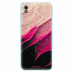 Odolné silikonové pouzdro iSaprio - Black and Pink - Xiaomi Redmi 9A obraz