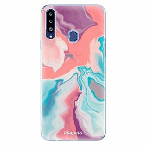 Odolné silikonové pouzdro iSaprio - New Liquid - Samsung Galaxy A20s obraz