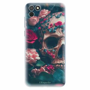 Odolné silikonové pouzdro iSaprio - Skull in Roses - Honor 9S obraz