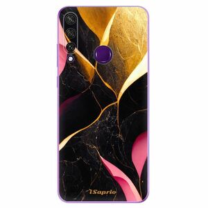 Odolné silikonové pouzdro iSaprio - Gold Pink Marble - Huawei Y6p obraz