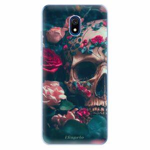 Odolné silikonové pouzdro iSaprio - Skull in Roses - Xiaomi Redmi 8A obraz