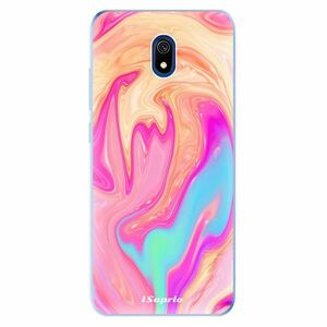 Odolné silikonové pouzdro iSaprio - Orange Liquid - Xiaomi Redmi 8A obraz