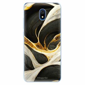 Odolné silikonové pouzdro iSaprio - Black and Gold - Xiaomi Redmi 8A obraz