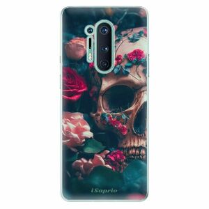 Odolné silikonové pouzdro iSaprio - Skull in Roses - OnePlus 8 Pro obraz