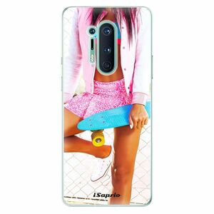 Odolné silikonové pouzdro iSaprio - Skate girl 01 - OnePlus 8 Pro obraz