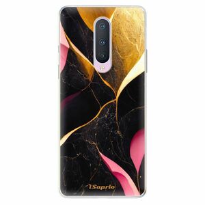 Odolné silikonové pouzdro iSaprio - Gold Pink Marble - OnePlus 8 obraz