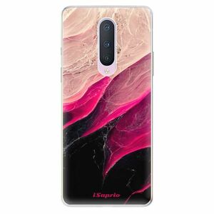 Odolné silikonové pouzdro iSaprio - Black and Pink - OnePlus 8 obraz