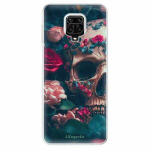 Odolné silikonové pouzdro iSaprio - Skull in Roses - Xiaomi Redmi Note 9 Pro / Note 9S obraz