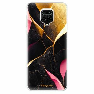 Odolné silikonové pouzdro iSaprio - Gold Pink Marble - Xiaomi Redmi Note 9 Pro / Note 9S obraz