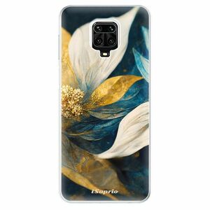 Odolné silikonové pouzdro iSaprio - Gold Petals - Xiaomi Redmi Note 9 Pro / Note 9S obraz