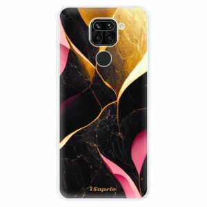 Odolné silikonové pouzdro iSaprio - Gold Pink Marble - Xiaomi Redmi Note 9 obraz