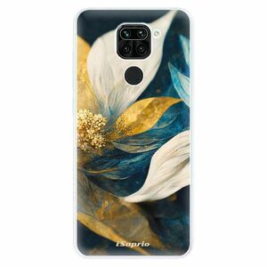 Odolné silikonové pouzdro iSaprio - Gold Petals - Xiaomi Redmi Note 9 obraz