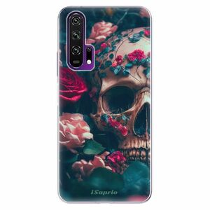 Odolné silikonové pouzdro iSaprio - Skull in Roses - Honor 20 Pro obraz