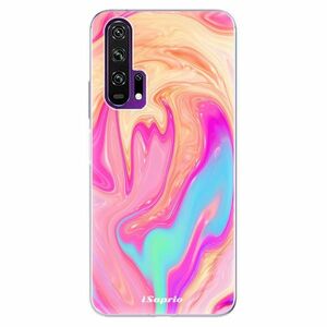 Odolné silikonové pouzdro iSaprio - Orange Liquid - Honor 20 Pro obraz