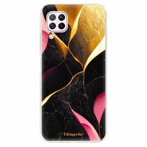 Odolné silikonové pouzdro iSaprio - Gold Pink Marble - Huawei P40 Lite obraz