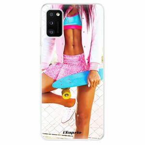 Odolné silikonové pouzdro iSaprio - Skate girl 01 - Samsung Galaxy A41 obraz