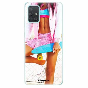 Odolné silikonové pouzdro iSaprio - Skate girl 01 - Samsung Galaxy A71 obraz