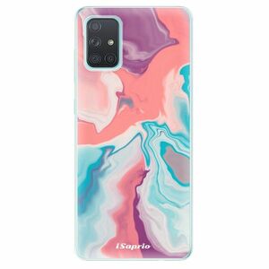 Odolné silikonové pouzdro iSaprio - New Liquid - Samsung Galaxy A71 obraz