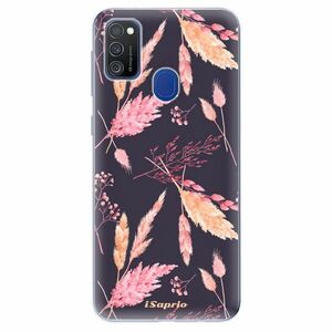 Odolné silikonové pouzdro iSaprio - Herbal Pattern - Samsung Galaxy M21 obraz