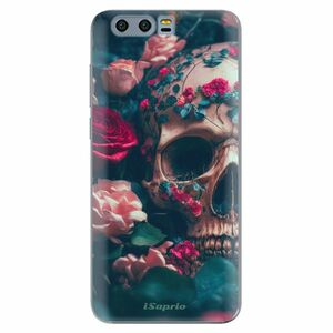 Odolné silikonové pouzdro iSaprio - Skull in Roses - Huawei Honor 9 obraz