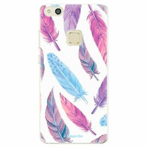 Odolné silikonové pouzdro iSaprio - Feather Pattern 10 - Huawei P10 Lite obraz