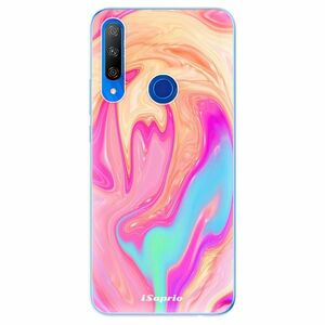 Odolné silikonové pouzdro iSaprio - Orange Liquid - Huawei Honor 9X obraz