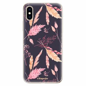 Odolné silikonové pouzdro iSaprio - Herbal Pattern - iPhone XS obraz