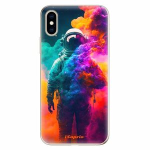 Odolné silikonové pouzdro iSaprio - Astronaut in Colors - iPhone XS obraz