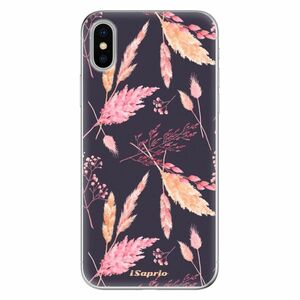 Odolné silikonové pouzdro iSaprio - Herbal Pattern - iPhone X obraz