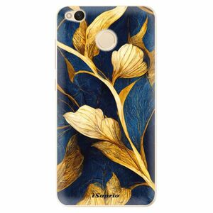 Odolné silikonové pouzdro iSaprio - Gold Leaves - Xiaomi Redmi 4X obraz