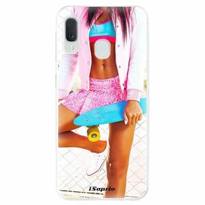 Odolné silikonové pouzdro iSaprio - Skate girl 01 - Samsung Galaxy A20e obraz