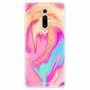 Odolné silikonové pouzdro iSaprio - Orange Liquid - Xiaomi Mi 9T Pro obraz