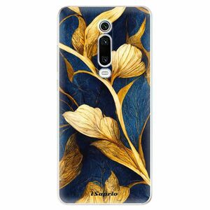 Odolné silikonové pouzdro iSaprio - Gold Leaves - Xiaomi Mi 9T Pro obraz