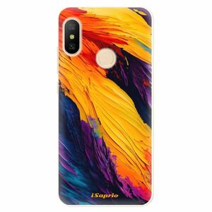 Odolné silikonové pouzdro iSaprio - Orange Paint - Xiaomi Mi A2 Lite obraz